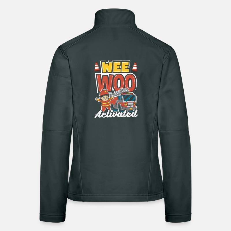 Wee Woo Squad Fire Tiny Feuerwehrmann Frauen Softshelljacke