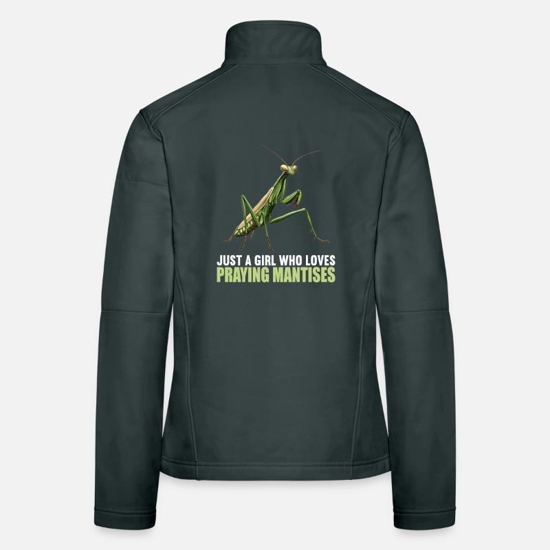 Gottesanbeterinnen Gottesanbeterin Frauen Softshelljacke