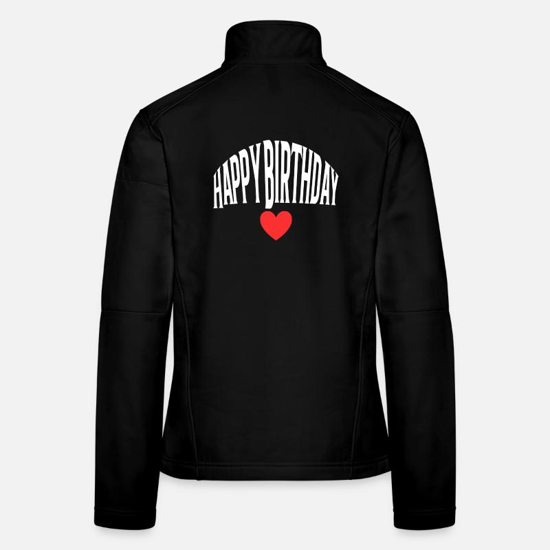 Happy Birthday Women's Softshell Jacket