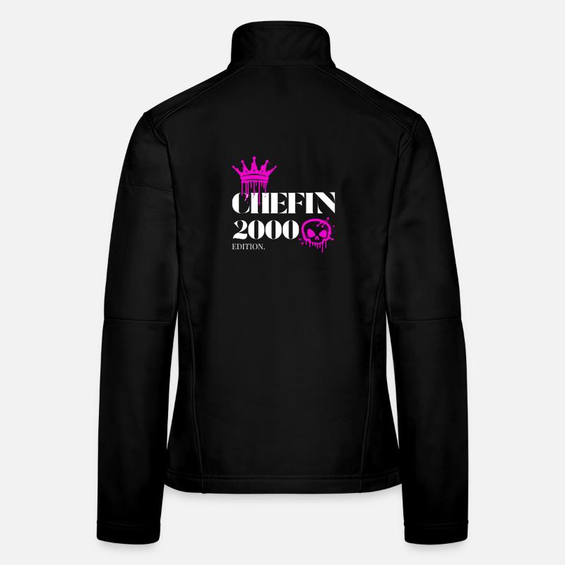 Édition Chefin 2000 25e anniversaire Diction Veste en tissu softshell Femme