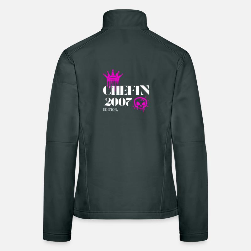 Édition Chefin 2007 18e anniversaire Déclaration Veste en tissu softshell Femme