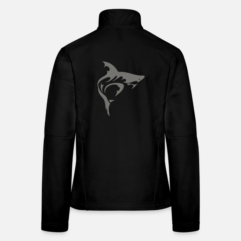 Requin Veste en tissu softshell Femme