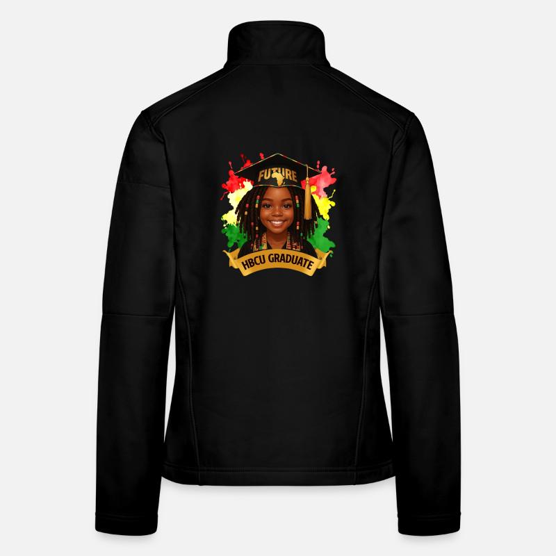 Future HBCU Graduate – Melanin Pride Women's Softshell Jacket
