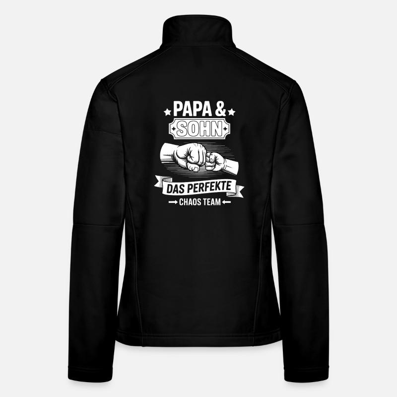 Papa & Sohn – Das perfekte Chaos Team Frauen Softshelljacke