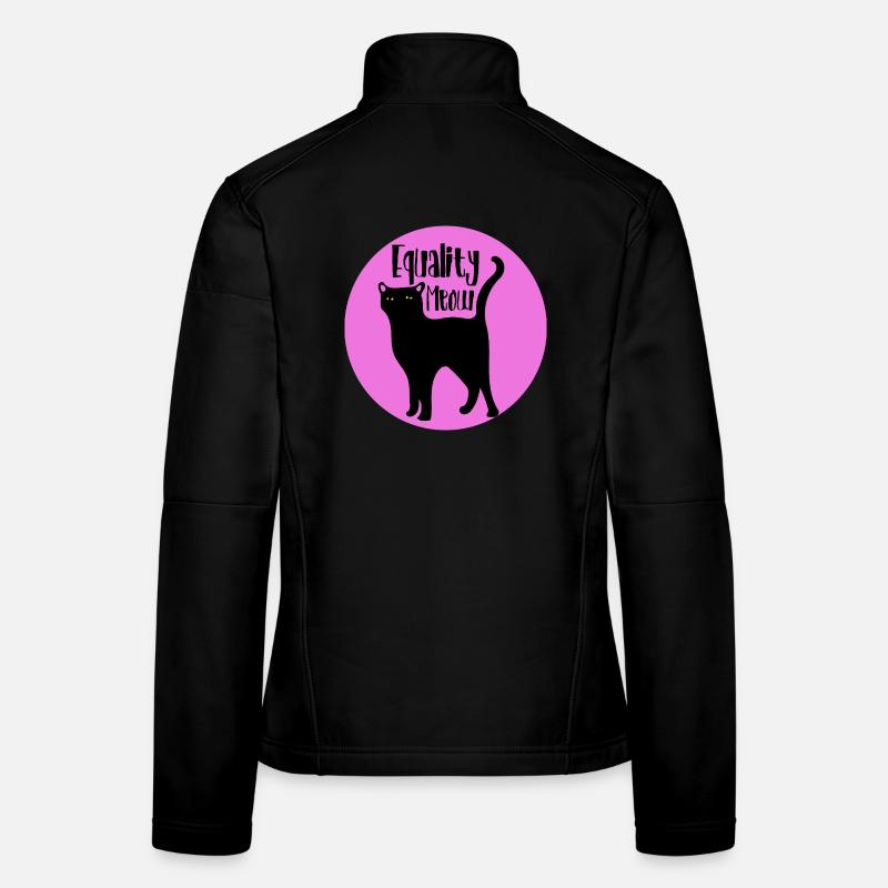 Equality Meow Cat Women's Softshell Jacket