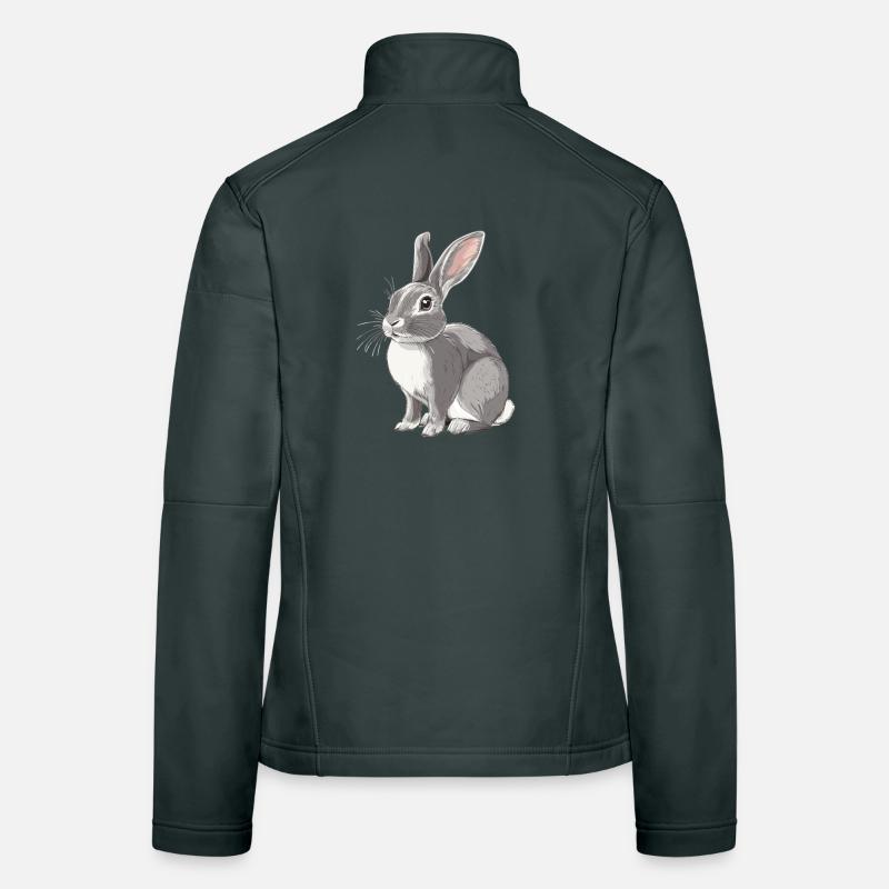 Lapin Lapin Veste en tissu softshell Femme