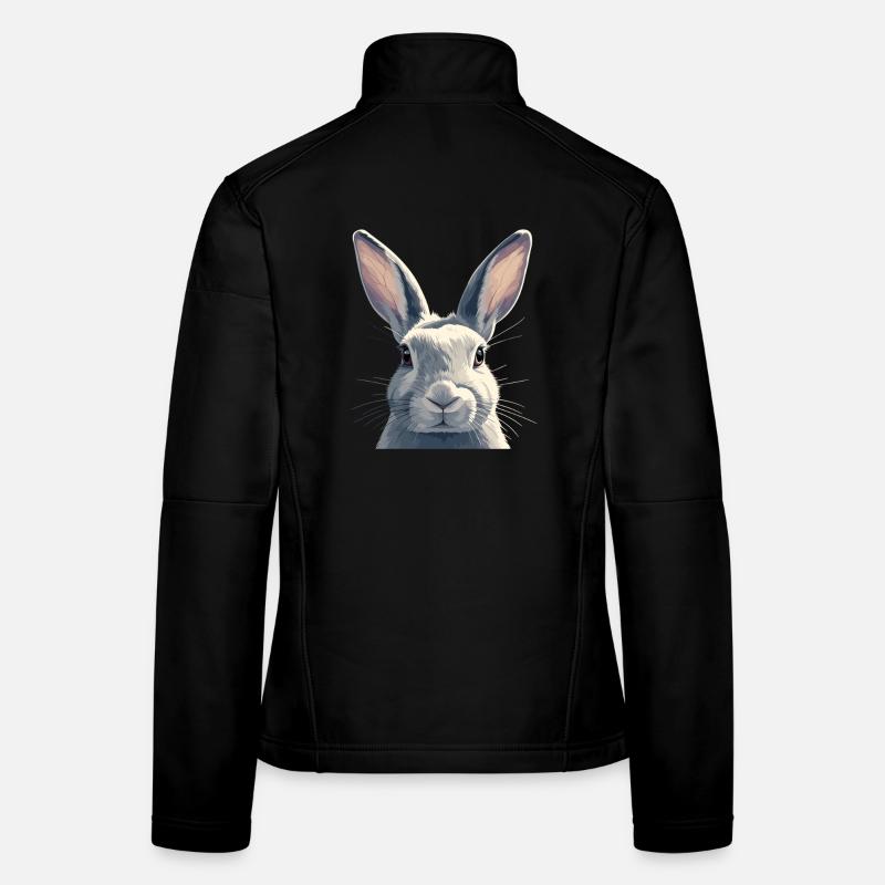 Hasen Hase Frauen Softshelljacke