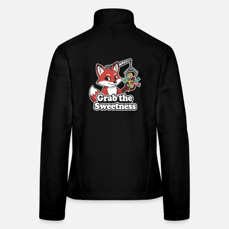 Fox reaches for sweets Women's Softshell Jacket