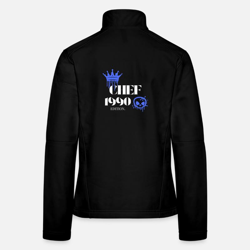 Chef Edition 1990 35th Birthday Saying Women's Softshell Jacket