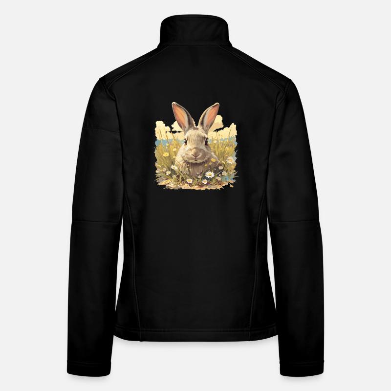 Lapin Lapin Veste en tissu softshell Femme