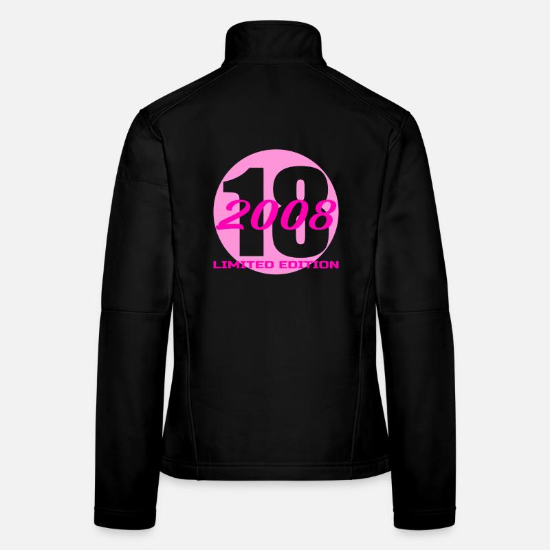 18e anniversaire Édition Limitée 2008 Millésime 2008 Veste en tissu softshell Femme
