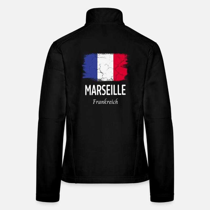 Marseille Veste en tissu softshell Femme