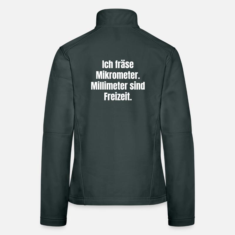 Déclaration Micrometer Leisure Veste en tissu softshell Femme