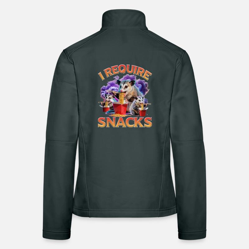 Funny Opossum Frauen Softshelljacke