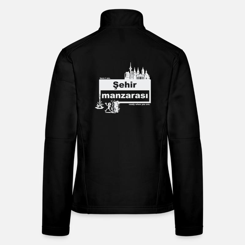 Stadtbild - türkisch - ready when you are Frauen Softshelljacke