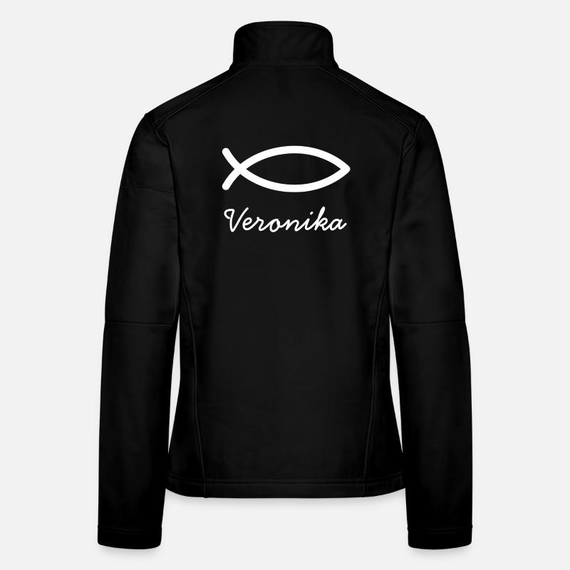Veronika christlicher Name mit V Mädchenname Taufe Frauen Softshelljacke