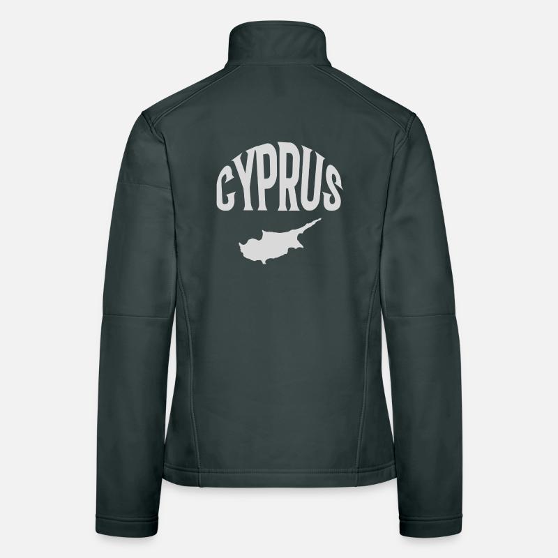 Chypre Veste en tissu softshell Femme