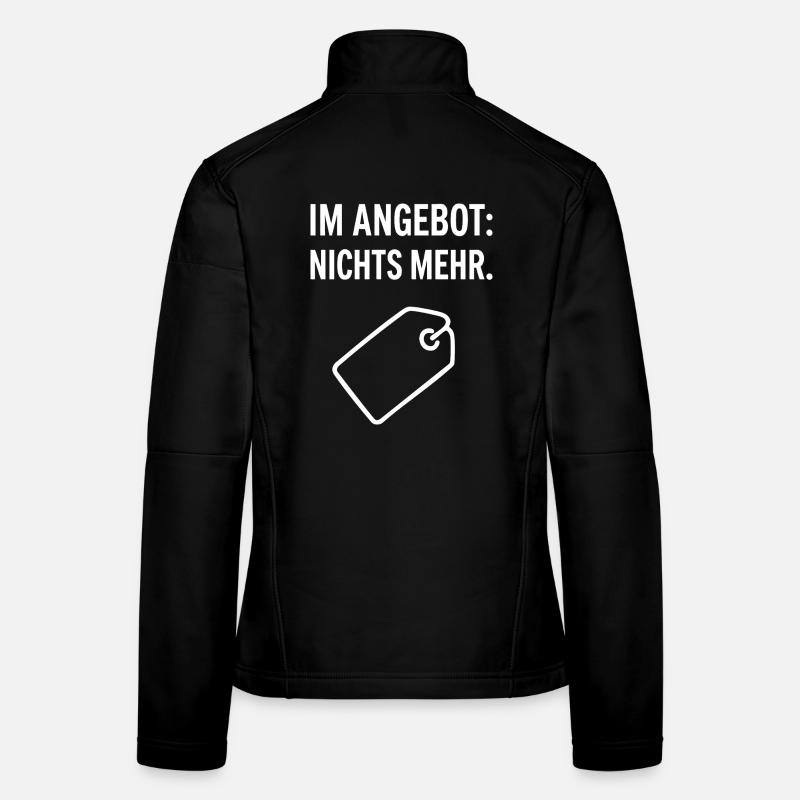 Joke design: nothing more on offer Women's Softshell Jacket