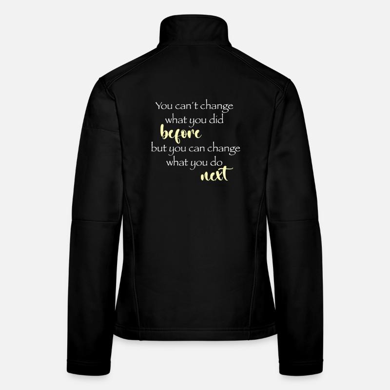 Change next - Women's Softshell Jacket - black