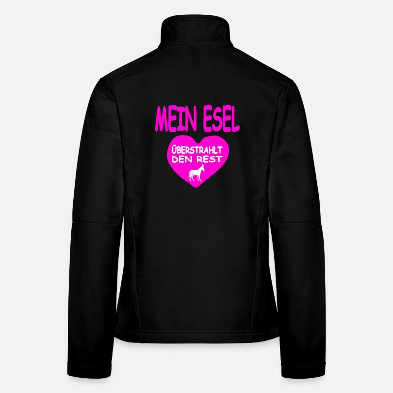 Esel Frauen Softshelljacke