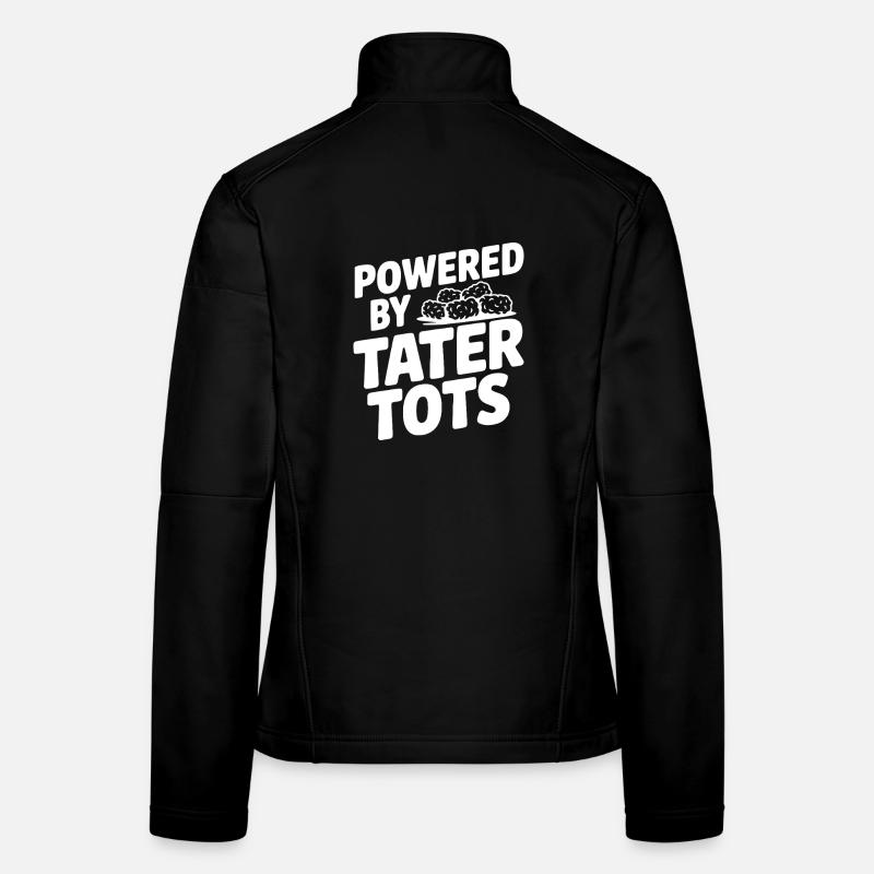 Propulsé par des Tater Tots Veste en tissu softshell Femme