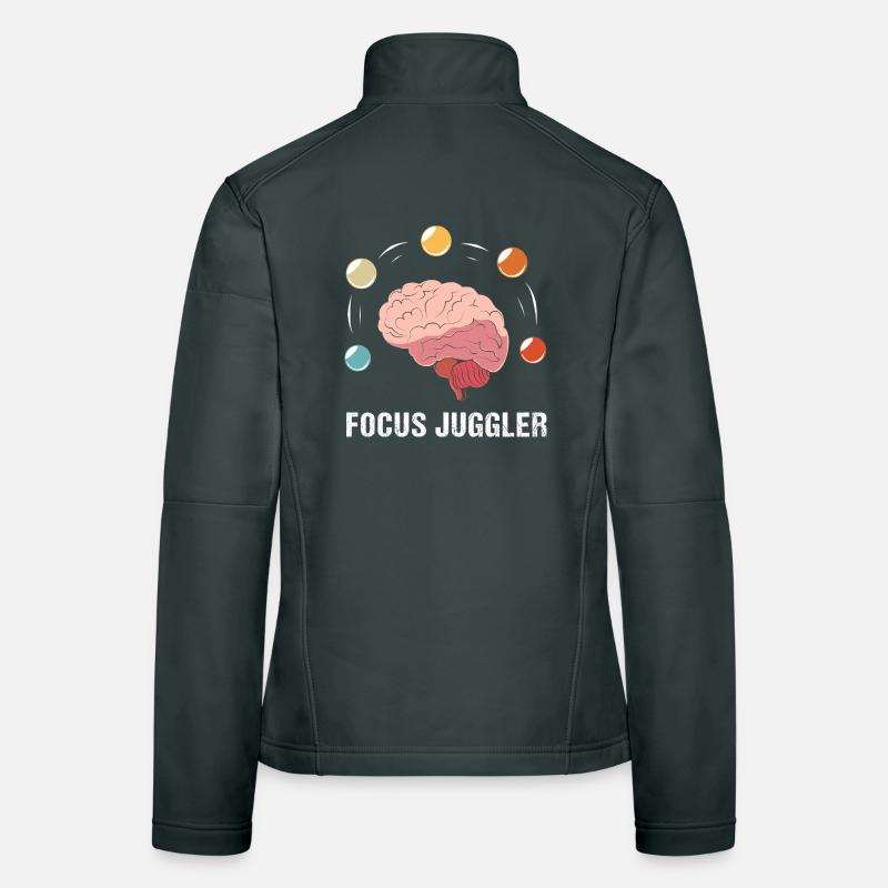 Autism Gift Autistic ADHD Asperger's Women's Softshell Jacket