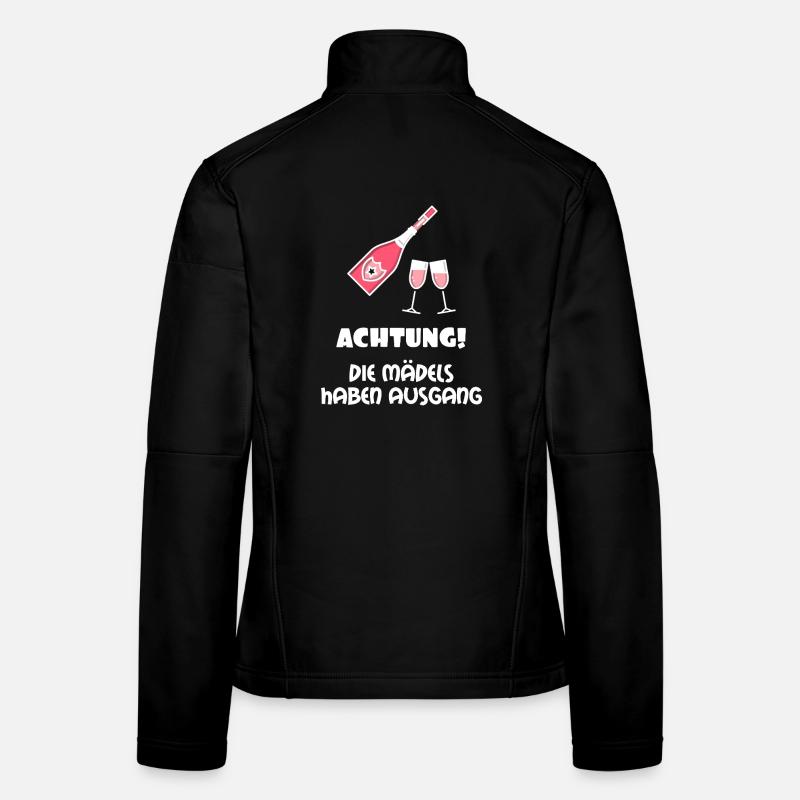 Les filles ont une sortie Veste en tissu softshell Femme