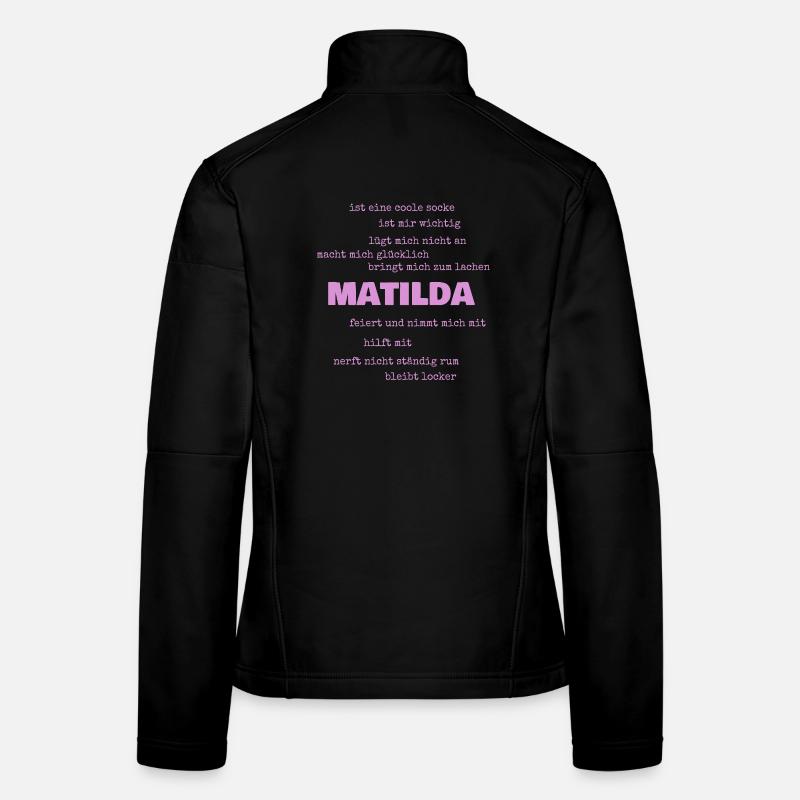 Matilda as Proverbs Women's Softshell Jacket