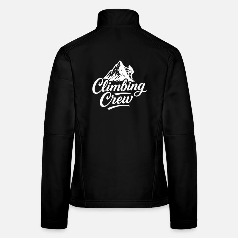 Klettern Crew Berge Bergsteigen Frauen Softshelljacke