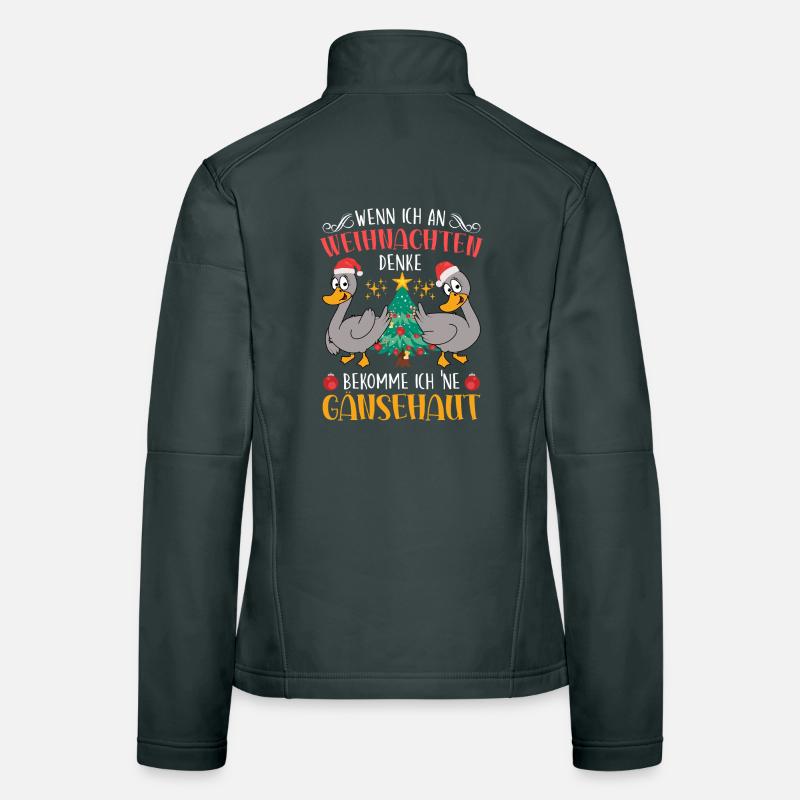 Cadeaux de Noël Veste en tissu softshell Femme