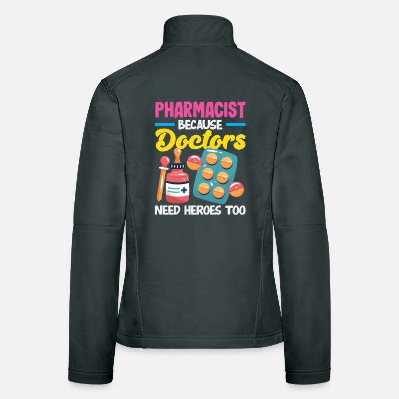 Apotheker Pharmazeutisch-technischer Frauen Softshelljacke