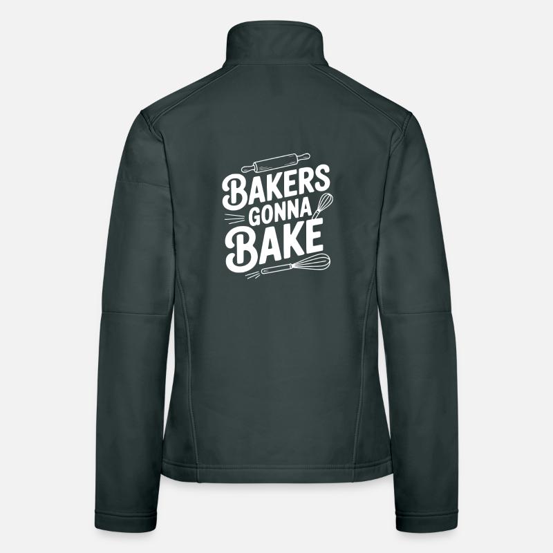 Bakers Gonna Bake Women's Softshell Jacket