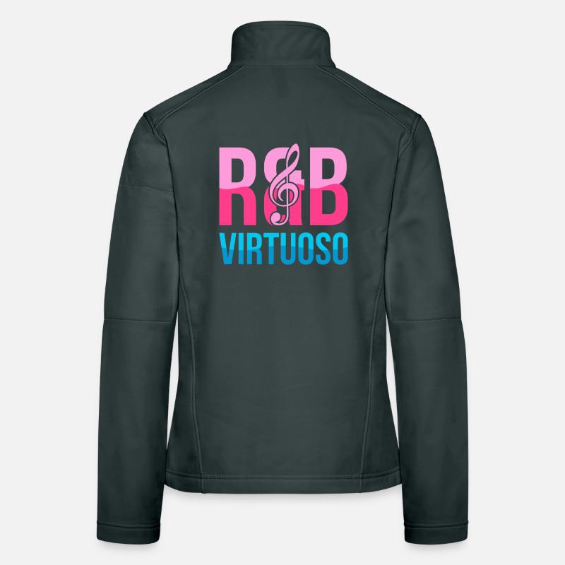 RnB Musikvirtuose E2 Pink Candy Frauen Softshelljacke