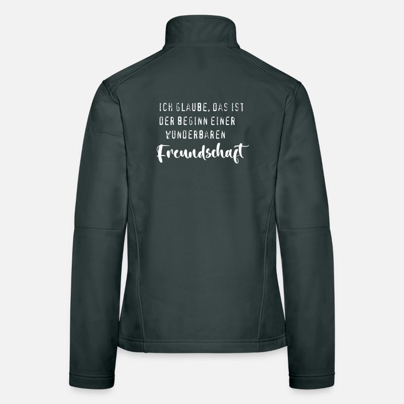 Wunderbare Freundschaft Frauen Softshelljacke