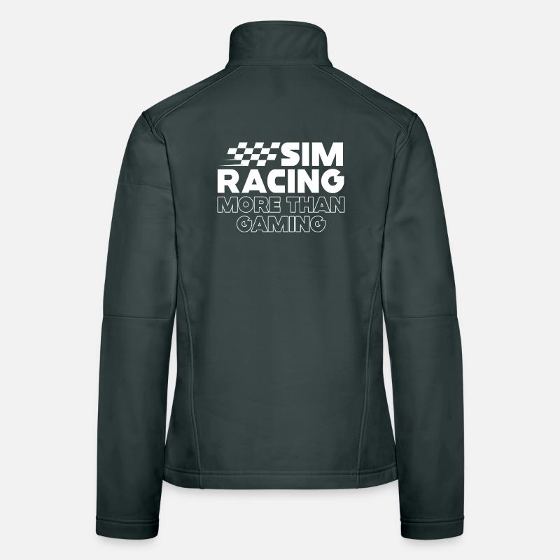 Sim Racing: More Than Gaming Women's Softshell Jacket