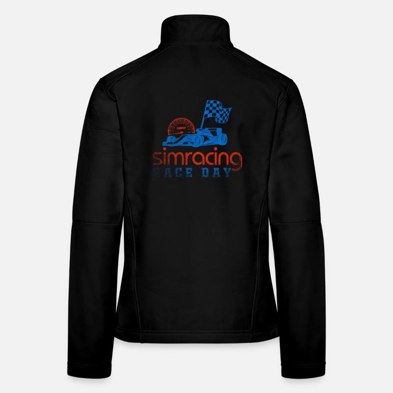 Sim Racing Race Day Women's Softshell Jacket