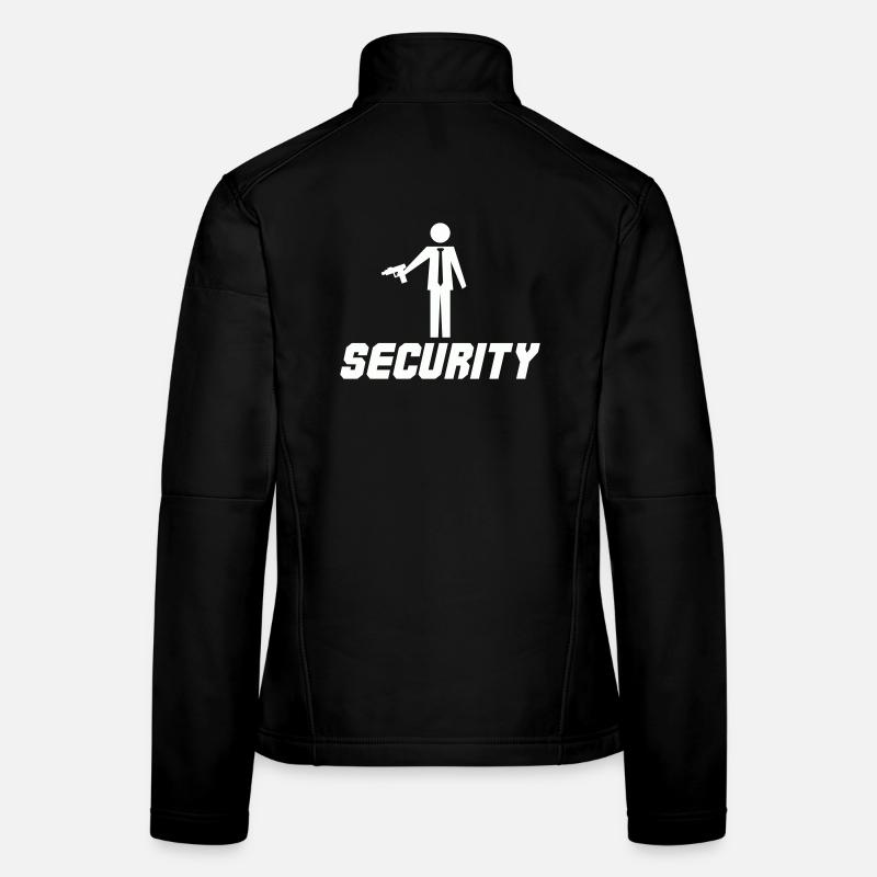 Sécurité armée Veste en tissu softshell Femme