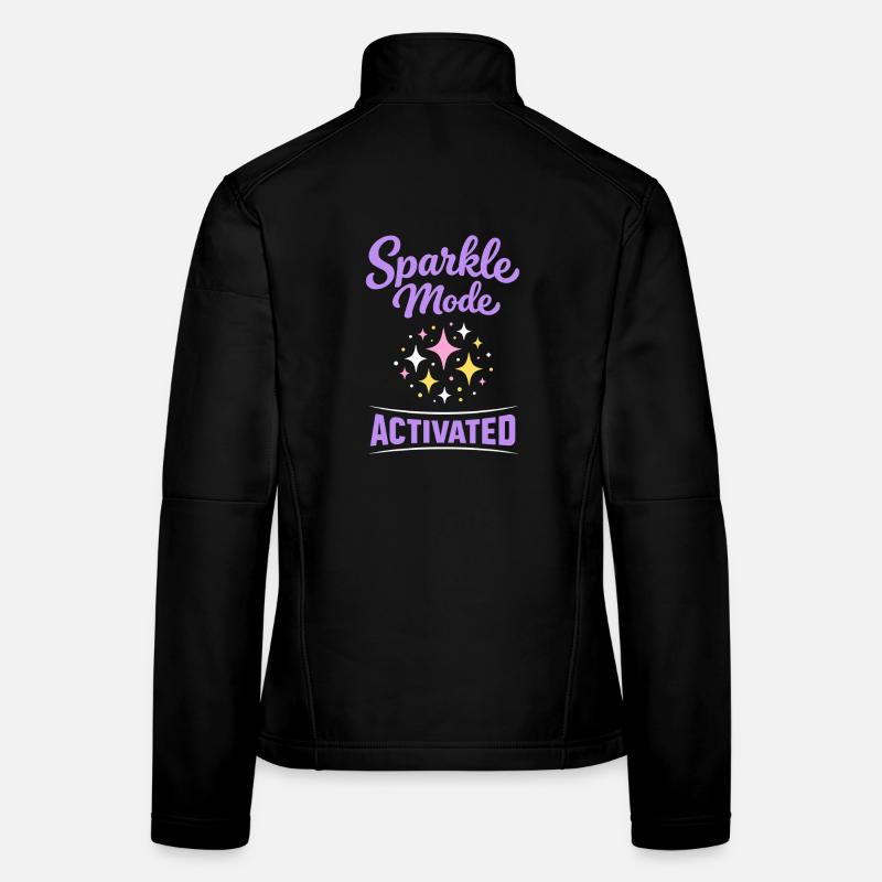 Anime Starkes Mädchen, Das Die Kraft Im Frauen Softshelljacke