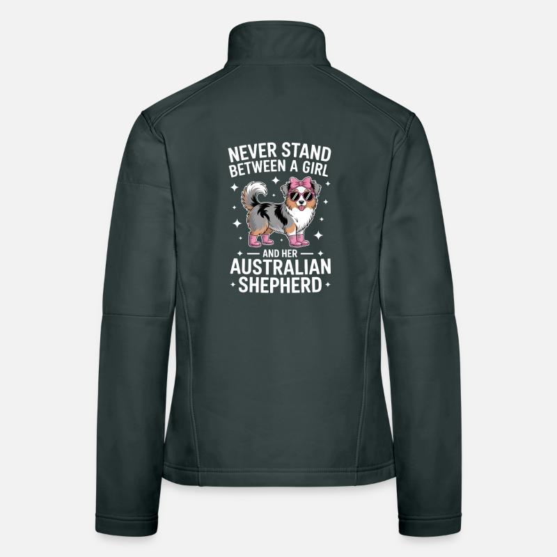 Australian Shepherd Saying Shepherd Gift Women's Softshell Jacket