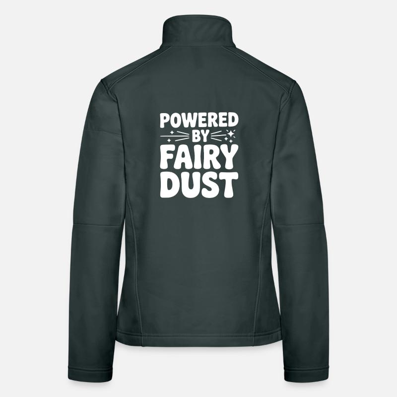 Propulsé par la poussière de fée Veste en tissu softshell Femme