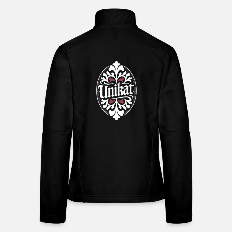 Unique Unique Individuel Valeur de soi unique Veste en tissu softshell Femme