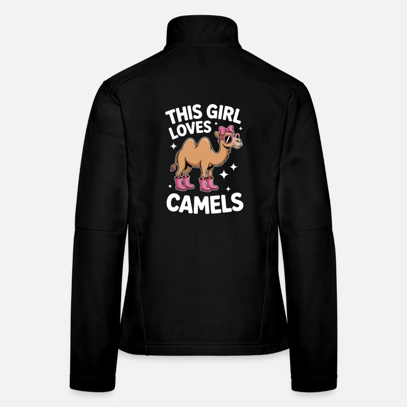 Kamele Spruch Lustiges Kamele Geschenk Frauen Softshelljacke