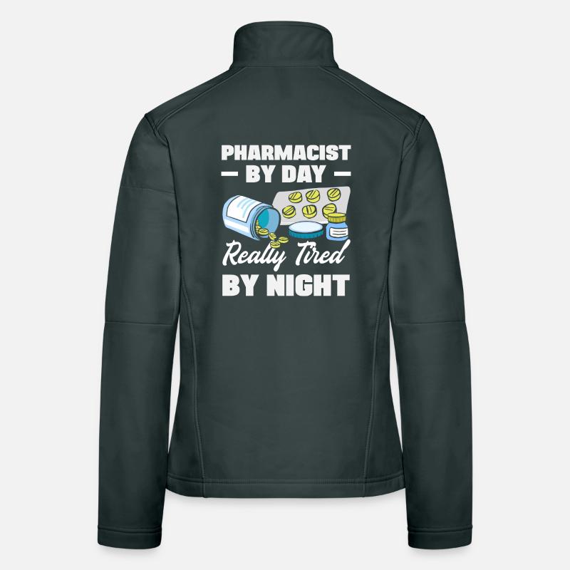 Pharmacien Technicien Pharmaceutique Veste en tissu softshell Femme