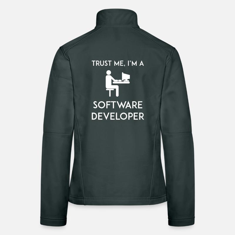 Trust Me I'm a Software Developer Women's Softshell Jacket