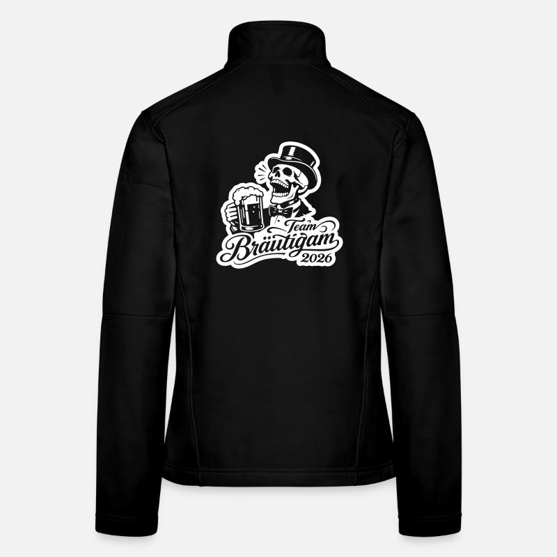 Marié d’équipe 2026 Veste en tissu softshell Femme