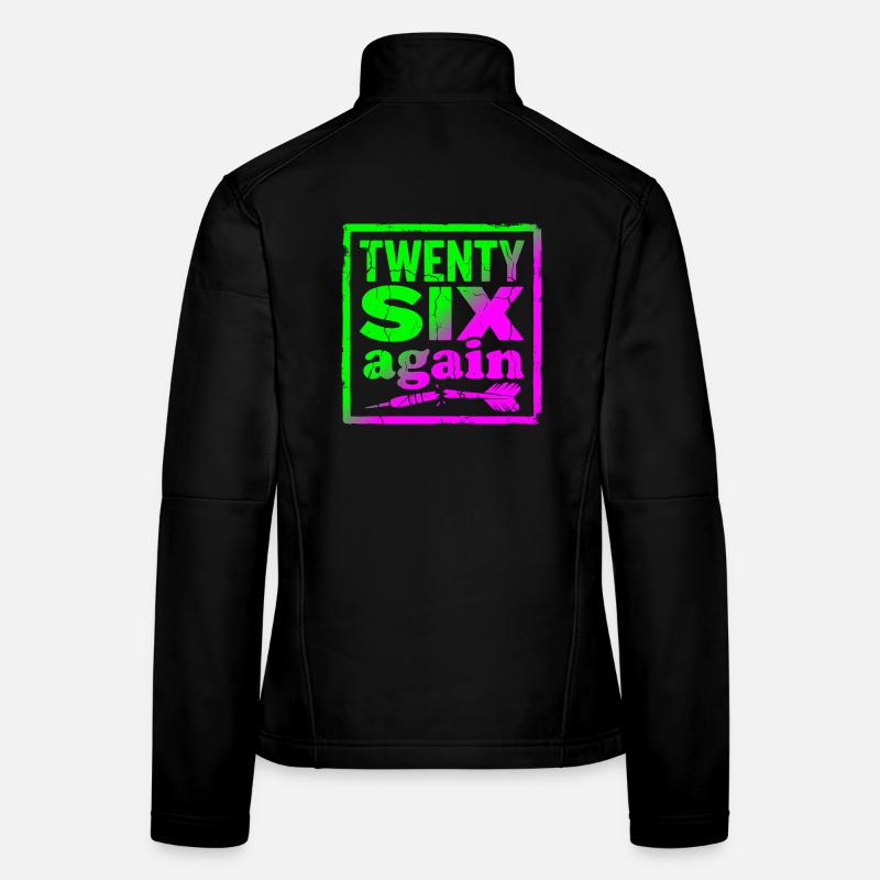 Darts shirt or cup 26 points miss Women's Softshell Jacket