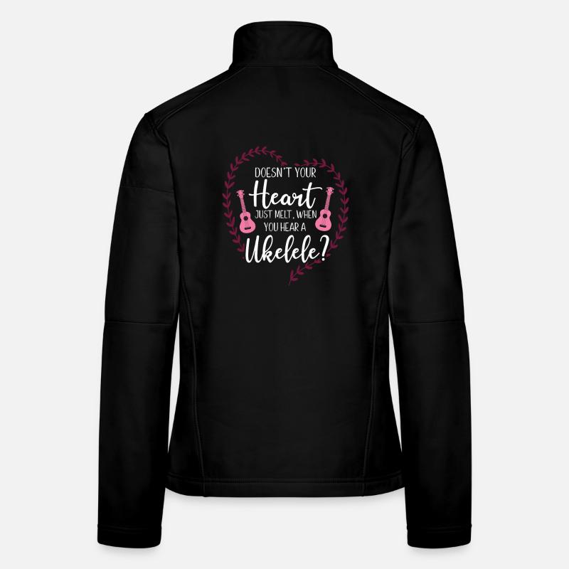 Hawaiian Ukulele Uke Doesn't Your Frauen Softshelljacke