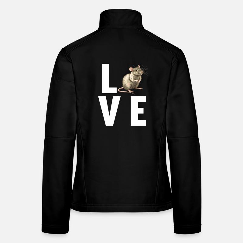 Ratten Ratte Frauen Softshelljacke