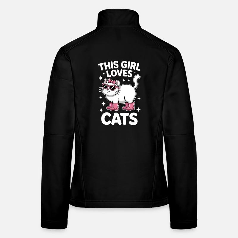Cats Saying Funny Cat Gift Women's Softshell Jacket