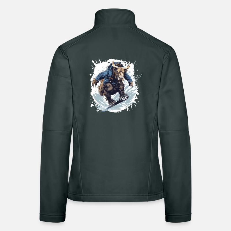 Bulle Snowboard Taurus Veste en tissu softshell Femme